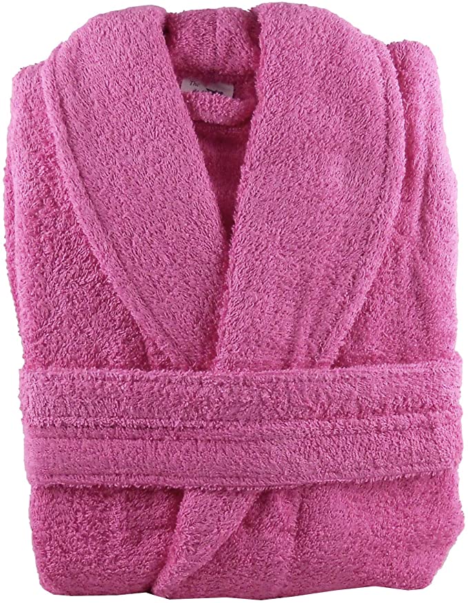 AMAZON House of Emily Women's 100 Cotton Terry Towelling Dressing Gow TAAYBLUE