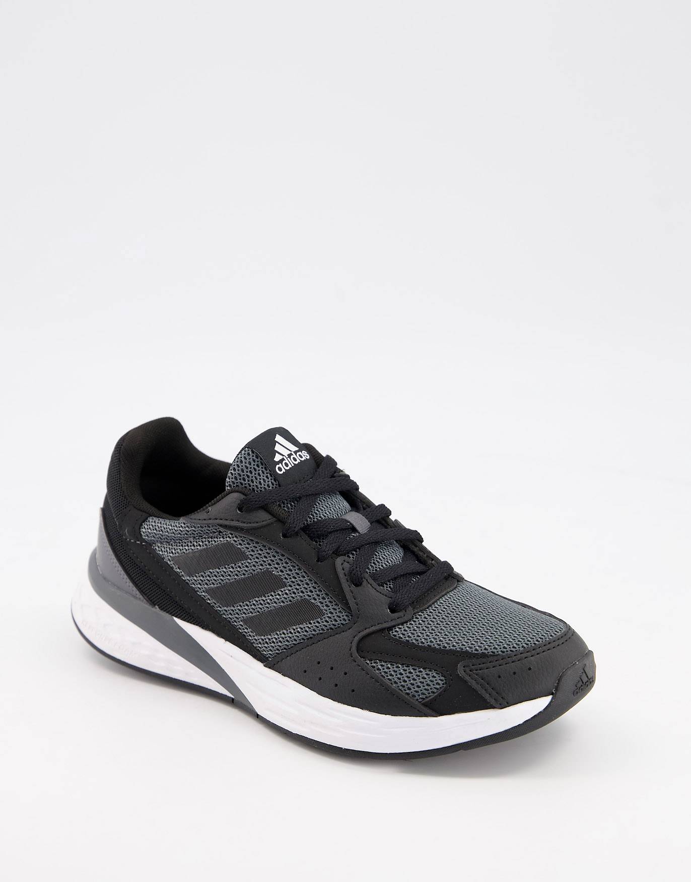 ASOS adidas Running Response Run trainers in black and white – TAAYBLUE